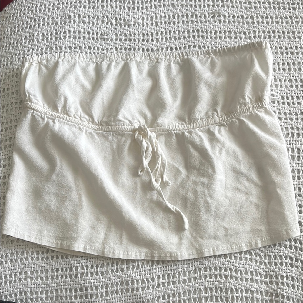 Brandy Melville White Crop Top